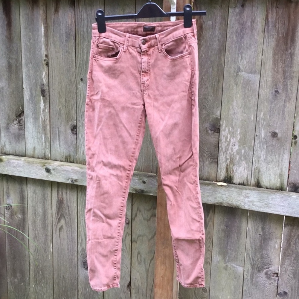 MOTHER Women's Skinny Jeans in Dusty Rose